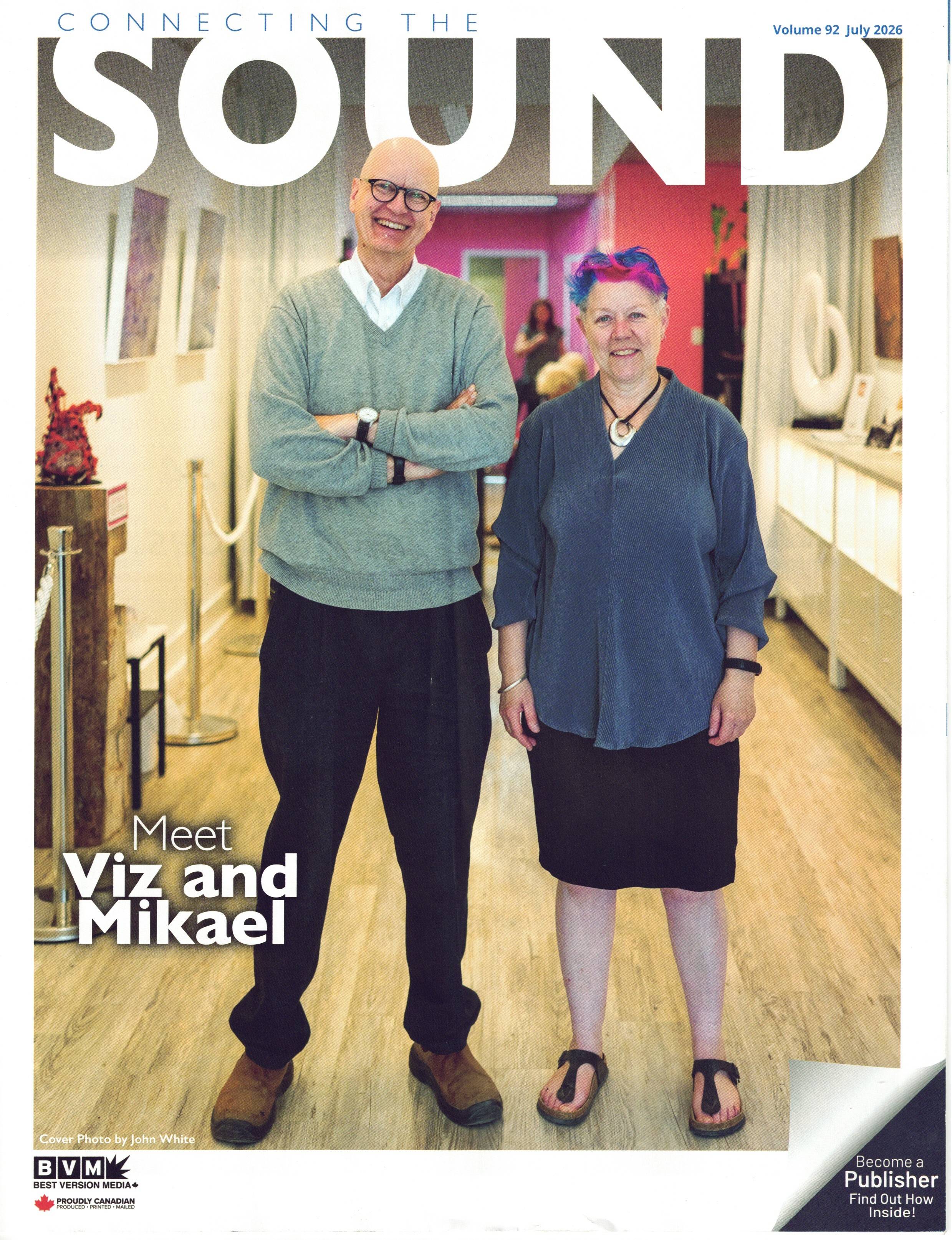 Magazine Article: The Unsellable & Unforgettable. Meaford’s Newest Gallery is here to Make you Think
